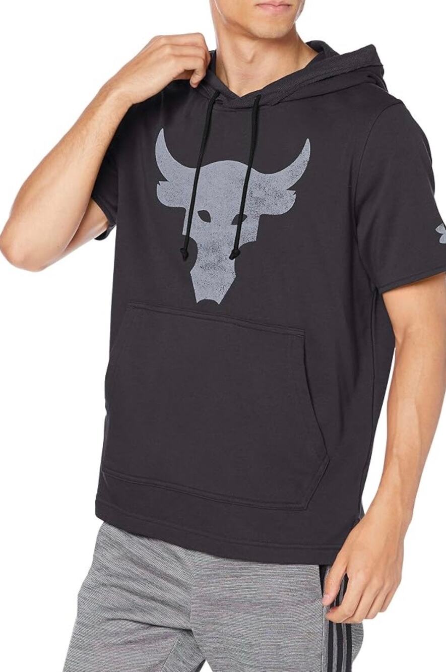 Project Rock Under Armour Short Sleeve Hoodie